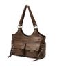 Jill By Jillstuart [Megan] Vintage Pocket Shoulder Bag - 2 Colors