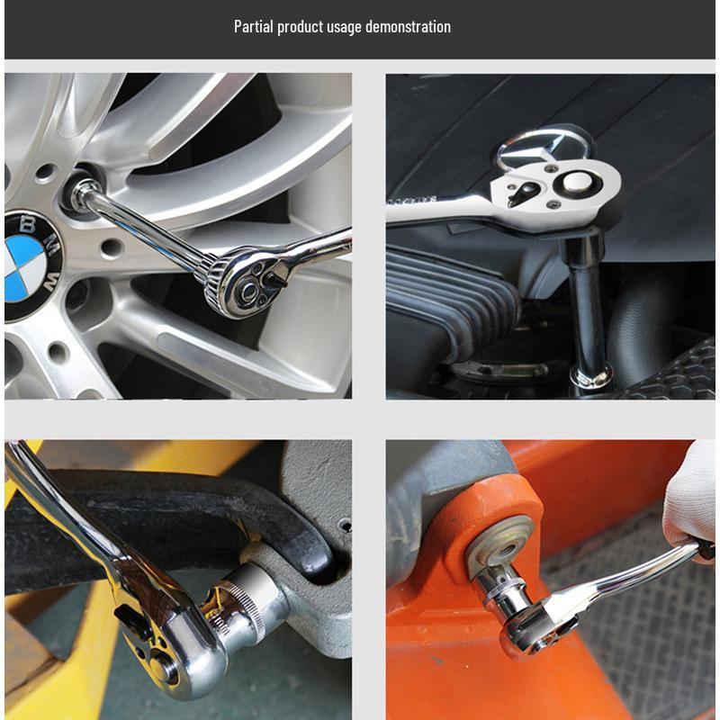 20-Piece Multifunctional Car Repair Socket Wrench Set