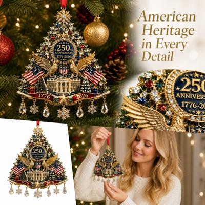 2D Acrylic Christmas Ornament for 0th Anniversary Commemorative Hanging Tree Decoration