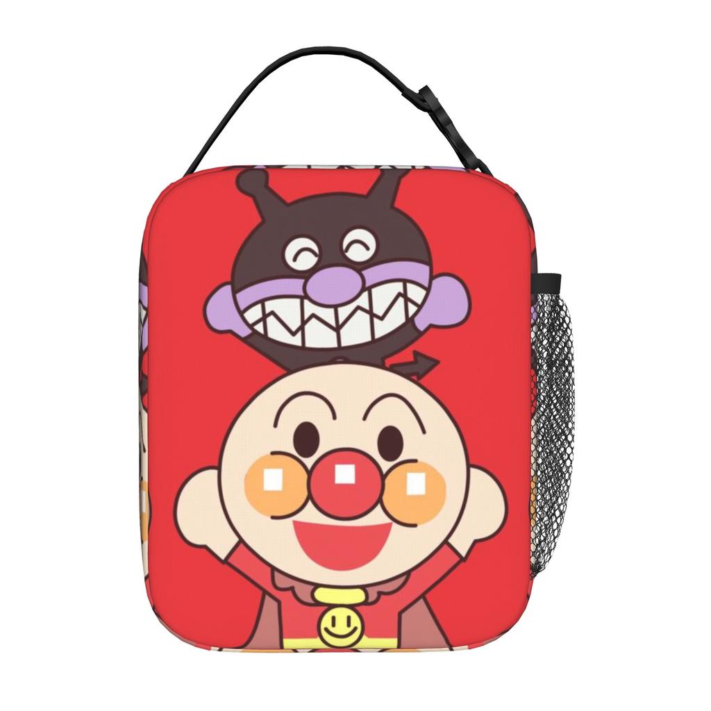 Back To School seasonAnpanman Food Bag Baikinman (1) Fashion High Street Daily Heat Preservation Lunch Bag