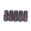 10Pcs Soft Rubber Half Shaft Knob Potentiometer Knob 180 Degree D-Shaped Knob