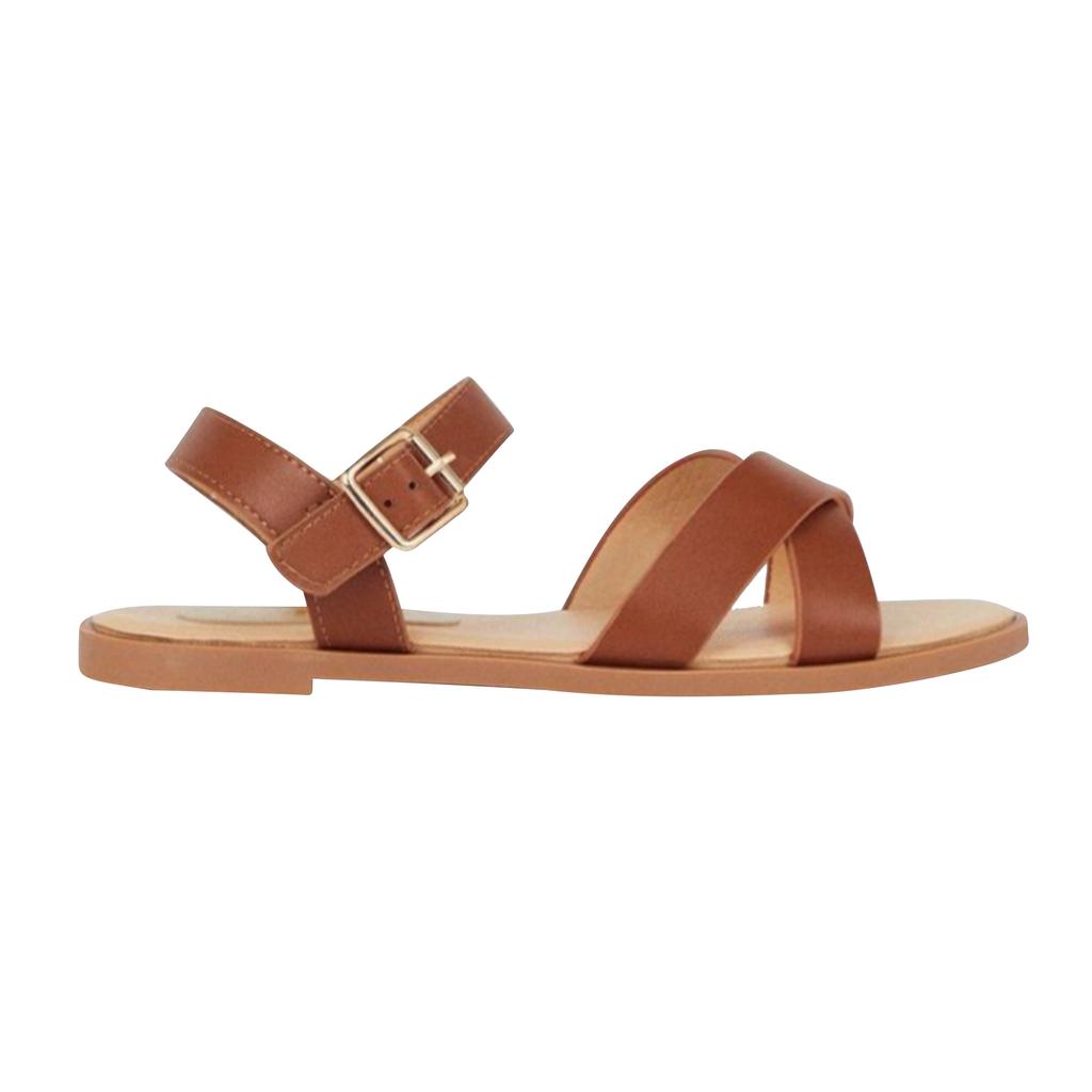 Dorothy Perkins Womens/Ladies Florence Crossover Side Strap Flat Sandals
