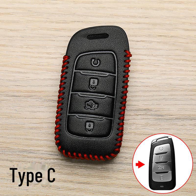 Changan CS75 Plus Blue Whale CS55 CS35 Yidong Key Cover: High-End Car Accessory