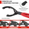 Oil Filter Wrench 12 Inch Adjustable Pliers Durable Nonslip Handles for Auto Oil Change Mechanic Garage
