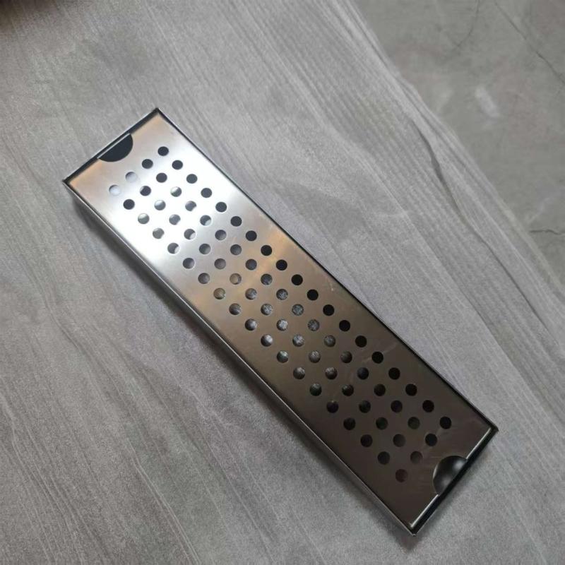 Portable Stainless Steel Drainer for High Traffics Restaurants Drip Tray Draining Rack for Coffee Shop Utensils