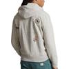 Polo Ralph Lauren Bear Print Hooded Loose Sweatshirt Men sweatshirt Gray 710937333-001