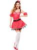 Smiffys Fever Madame Mouse Costume Us Dress Women's Red/White - 6-8