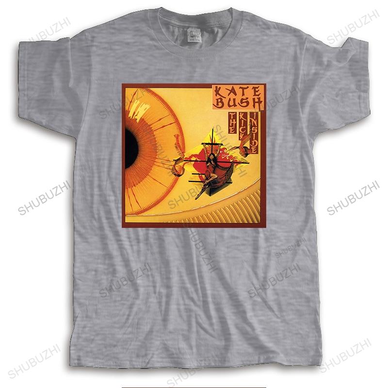 

Mens luxury crew neck tshirt brand teeshirt New Kate Bush The Kick Inside Rock Band High Quality Cotton teeshirt male tees top 4XL