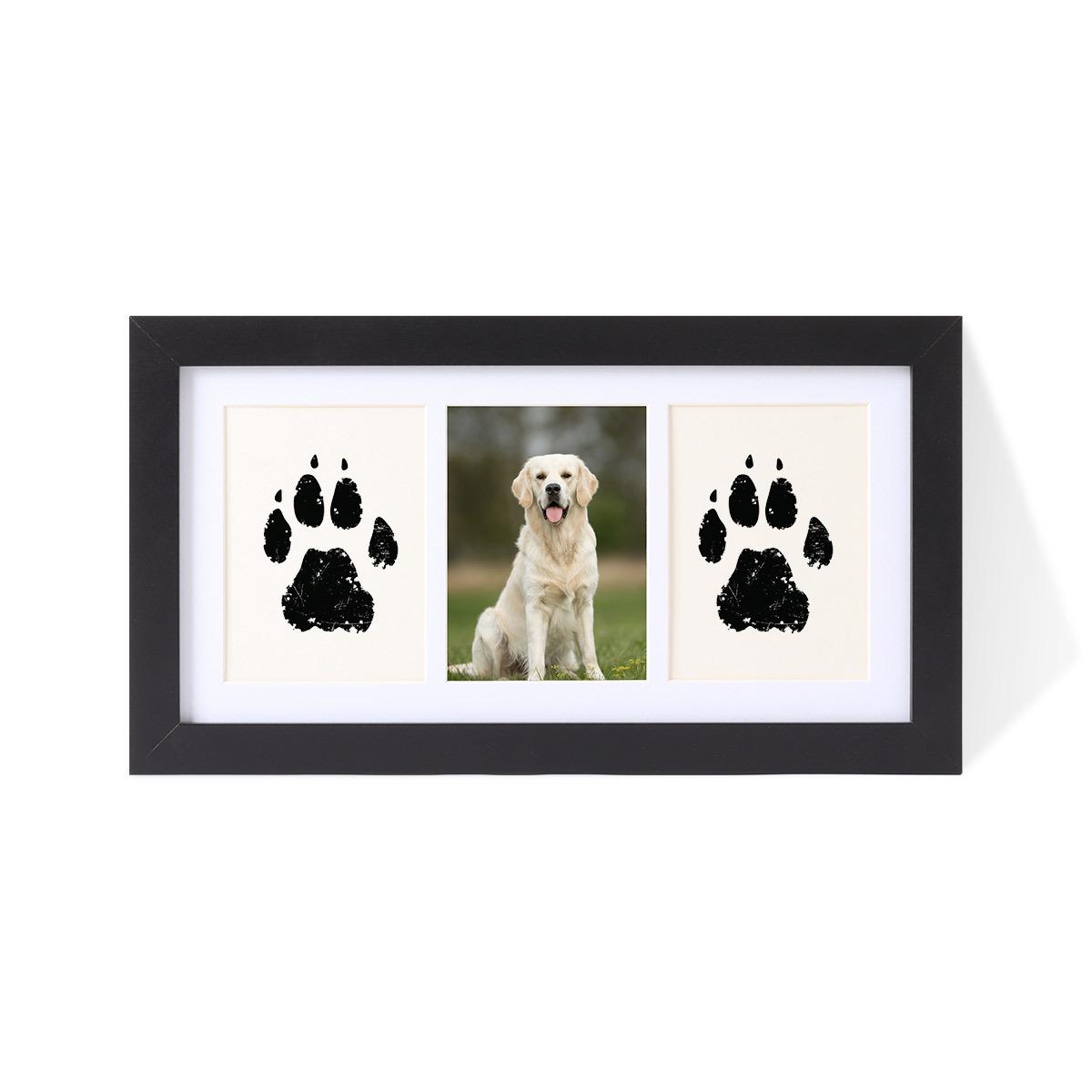 

Креативная DIY рамка для фото с отпечатками рук и ног для младенцев и домашних животных 32.5x18x3cm