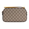 Gucci Neo Vintage Serie Gouden Folie Logo Metalen Tijgerkop Monogram Canvas en Leer Camera Tas Unisex Schoudertas Ebbenhout Bruin 476466-K9GVT-8856