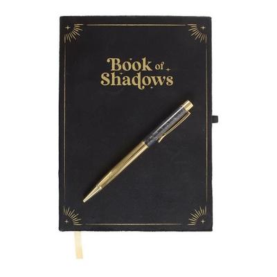 Something Different Livro das Sombras Caderno de Obsidiana com Caneta