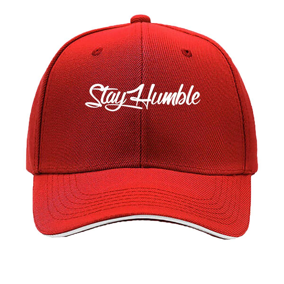 Baseball Cap Featuring a Breathable Flat Brim with a Easy Letter Design Adjustable Buckle for a Per Sandwich Baseball Cap One Size