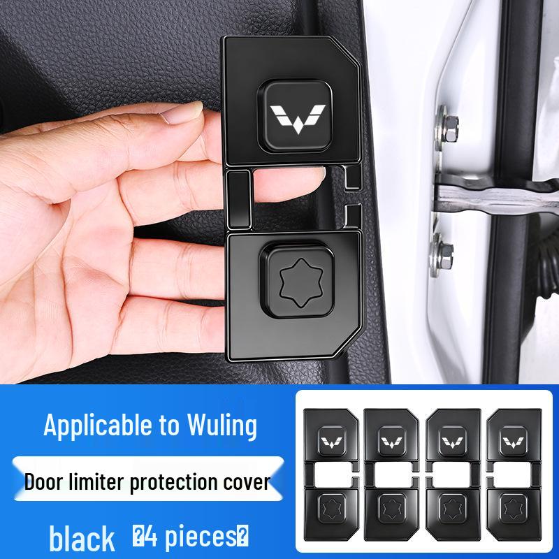 Starlight Starry Sky Door Lock Cover for Wuling MINI Bingo Car