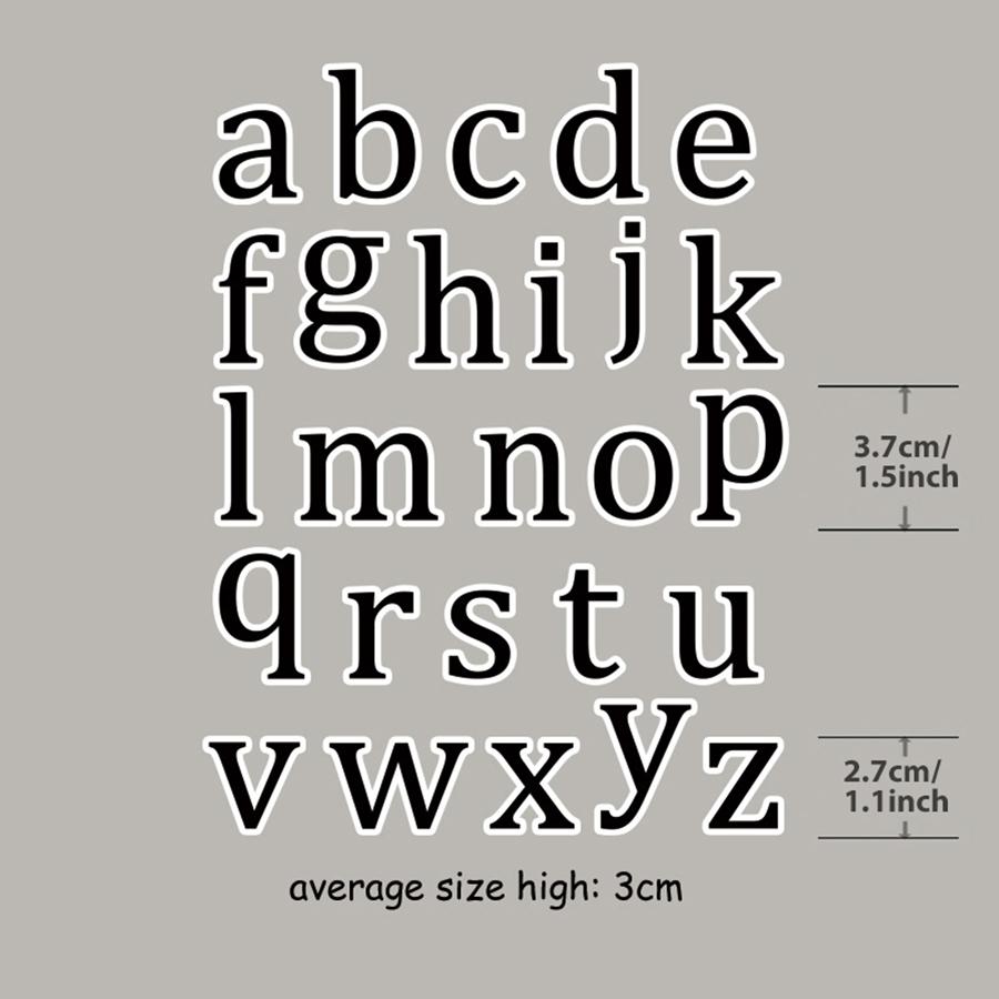Blomsteralfabet Termiske klistremerker Hot Tear Ord Svart Gull Striper Varmepress Applikert gjør-det-selv-tilbehør-klistremerke Påstrykningsoverføringer