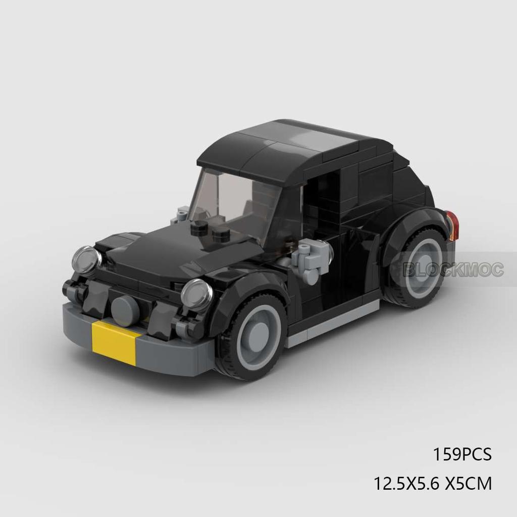 MOC MK1 T1 Cabriolet Station Wagon Sports Vehicle SUV Car Building Blocks Brick Racing Creative Supercar Kids Toys Gift