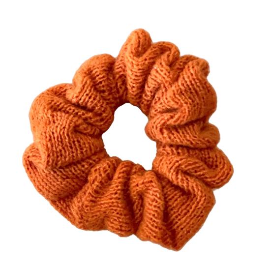 Women Hair Tie, Durable Wool Material Hair Rope, Pure Color Knitted Hair Band, Versatile Ponytail Holder Hair Accessory