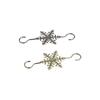 10pcs Stainless Steel Christmas Wreath Hooks Decorative Xmas Tree Decoration Hook  Christmas Sock