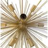 12-flammiger Mid-Century Modern Messing Sputnik Kronleuchter Verstellbare Deckenpendelleuchte für Esszimmer, Wohnzimmer, Schlafzimmer, Eingangsbereich