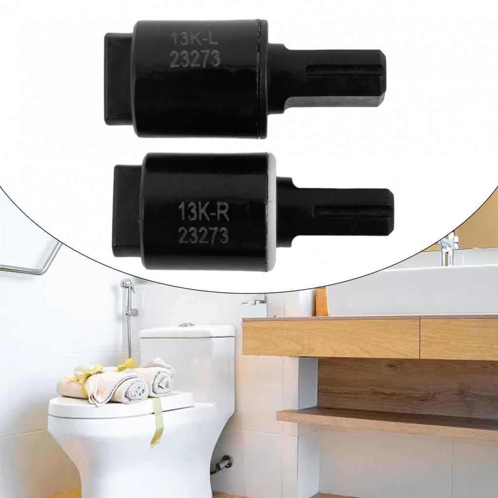 2pcs/set Torque Damper Black For Toilet Seats Hinges