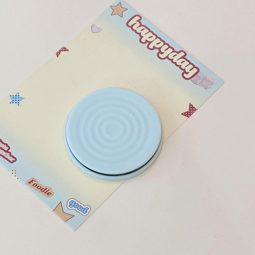 Water Ripple Silicone Phone Case with Magnetic Folding Stand