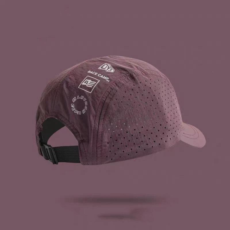 Quick-Drying Mesh Baseball Cap Breathable Lightweight UV Proof Adjustable Unisex Sun Hat for Outdoor Hiking Running