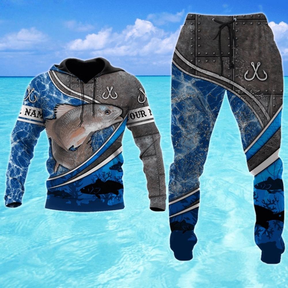 Camo Fishing Hunting 3D Printed Men Hoodies/Tracksuit Fashion Spring Autumn Man Clothing Suit Casual Long Sleeve Jogging Suits