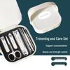 Custom Anti-splash Nail Clippers Set with Printed Logo - Manicure Tool Kit