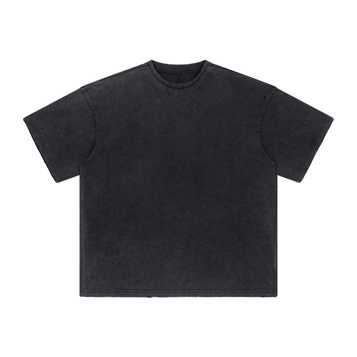 

250 г/м² 100% хлопок стираная футболка с индивидуальным рисунком принт мужские футболки персонализированная футболка XL