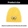 Vielseitige Warme Strickmütze Cartoon-Muster Mütze Outdoor-Sport Lässige Mütze für Sport und Freizeit