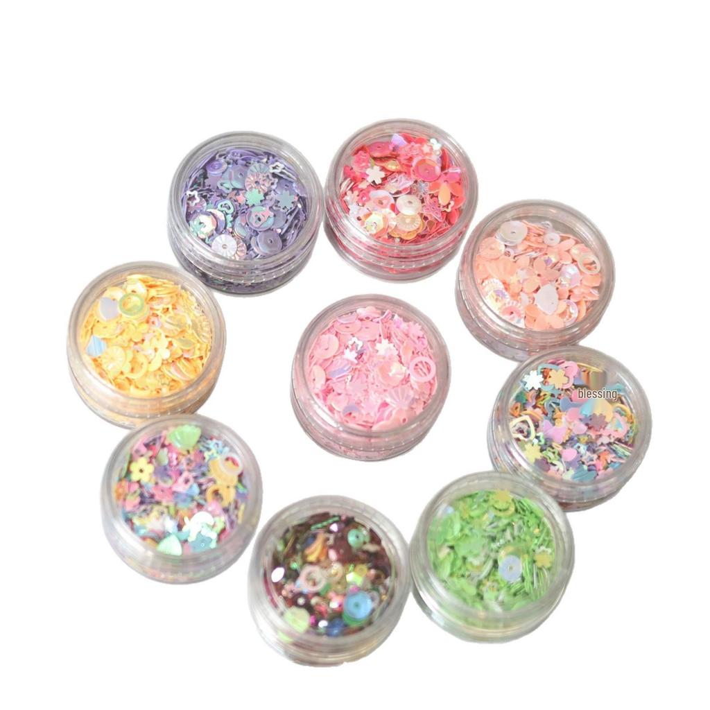 Macaron Irregular Shape Glitter for DIY Nail Art & Accessories