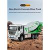 1/32 Scale Electric Concrete Mixer Truck Model Alloy Die Casting Can Model Real Work Children Toy Car Boy Gift