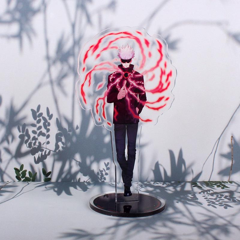 

Dali Brand Acrylic Animation Ornament, Spell Return To Fight Wujo Wu On Both Sides dali pai (height about 15cm)*3PCS