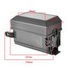 Relay Fuse Holder Box Universal 6-way Fuse 6-relay Holder Box Block Plastic DC 12V for Car Automotive Marine