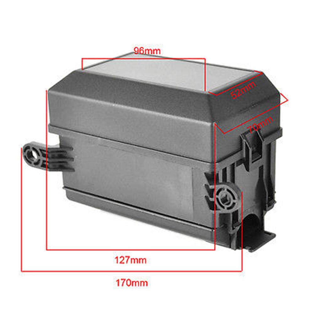 Relay Fuse Holder Box Universal 6-way Fuse 6-relay Holder Box Block Plastic DC 12V for Car Automotive Marine