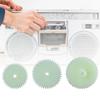 Set med 3 st Rörelseväxlar för D8268 D8269 D8437 D8543 D7160 Kassettbandspelare Reparationstillbehör