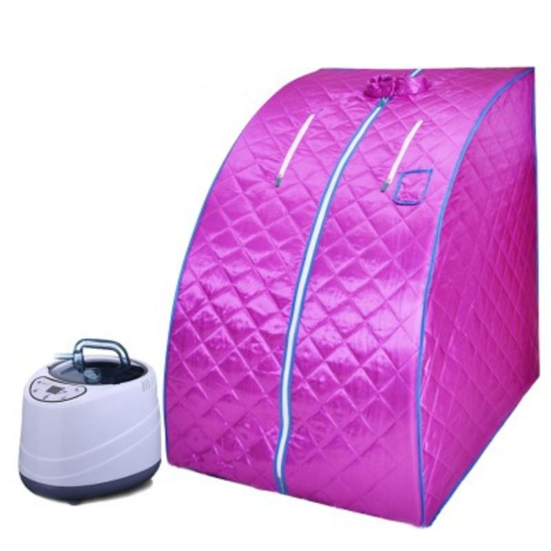 Household Portable Steam Sauna Kit Portable Folding Sweat Steamer Whole Body Steam Cycle Sauna Bath Box