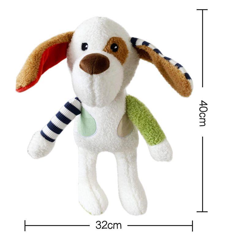 

Dog Toy Sounding Puppy Teddy Corgi Shiba Inu Samoyed Big Dog Large Dog Self-Hi Relieving Stuffy Pet Supplies Cute dog -40cm tall-yes I am