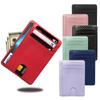 Ultra Thin Leather Credit Card Holder Fashion Multi Card Portable Business Wallet for Men Women Daily Use Pocket