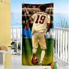 Lamine Yamal Lamina Final Football Artwork Beach Towel Soft Durable Quick-Dry Comfortable Lightweight Suitable for Swimming, Gym, Camping, Yoga Vacati