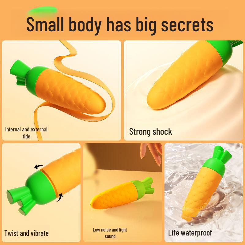 Miji Radish Vibrator Female Massager - Adult Toys for Women (400/Box)