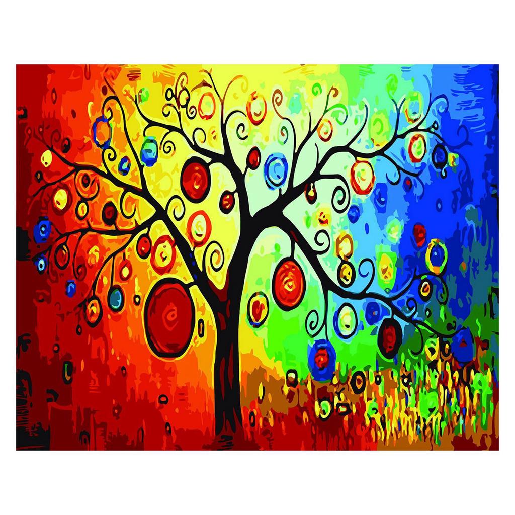 DIY Painting Paint by Numbers for Adults Santa Claus DIY Oil Painting Kits Digital Painting On Canvas with Brushes and Acrylic Pigment Decorations Gifts 40X50 cm Frameless Oil Painting Set by Numbers