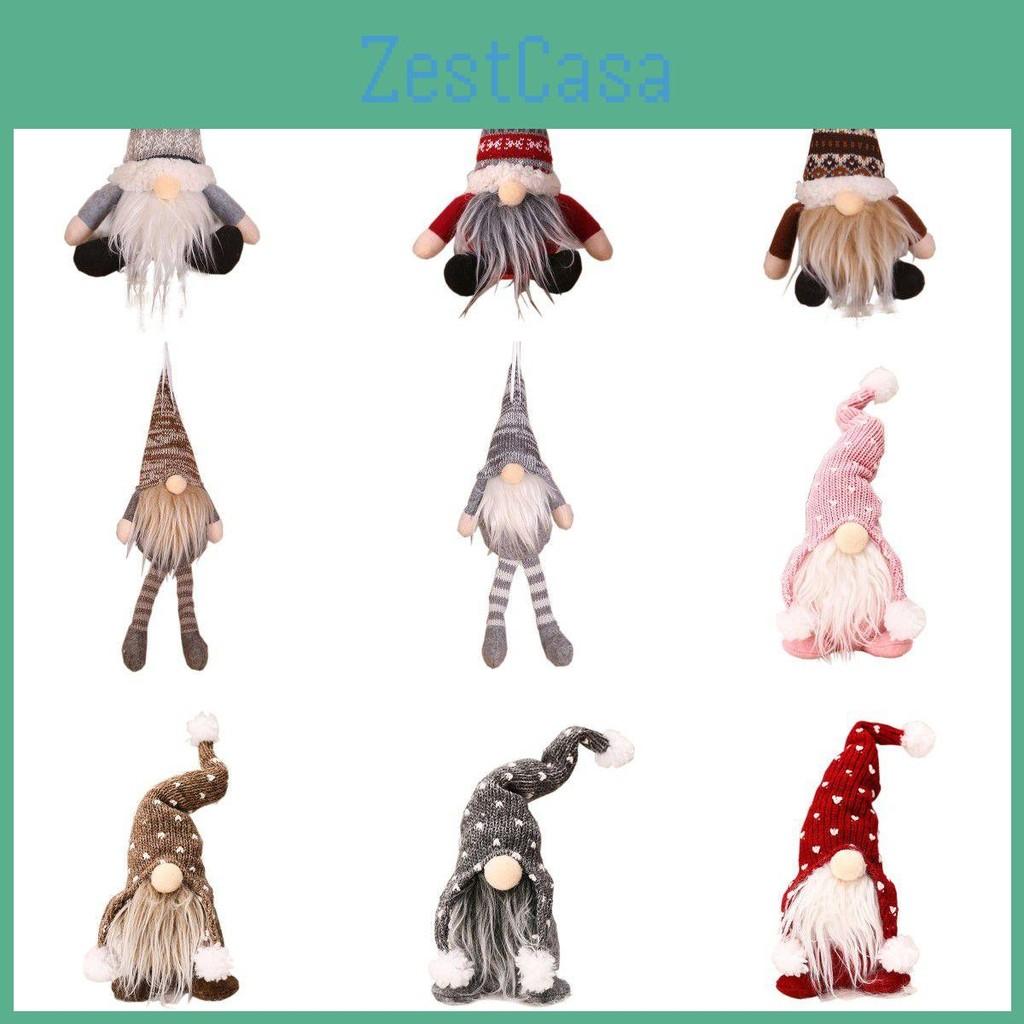 Gnome Plush Christmas Santa Doll Xmas Gonk Dwarf Elf Decoration Ornaments Gifts