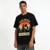 Leave The Road Take The Trails Hiking Print Casual Outdoor Tee Pure Cotton T-shirt