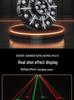 Eight Arms KTV Disco Light: Sound-Controlled Rotating LED Stage Lighting