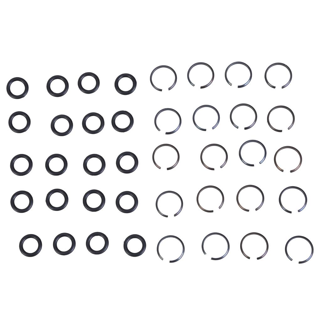 1/2inch Retaining Rings Clip with O Rings for Impact Wrench Socket Retainer Rings Socket Retaining Frictions Rings