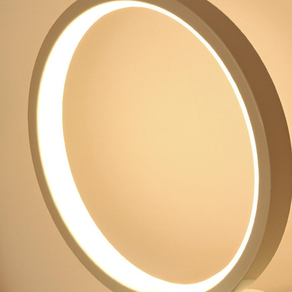 LED Bedside Lamp Multifunction Modern Concise Style Plugging In Table Lamp for Home Bedroom Indoor