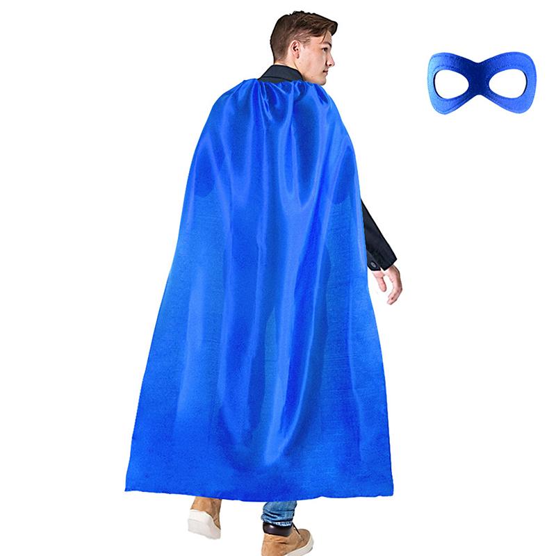 Superhero Capes And Masks For Adults Bulk Men Women Super Hero Costume Halloween Dress Up Party Decor