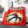 Spiderman Adventure Flannel Blanket Super Soft Warm Cozy Blanket For Sofa Bed Office Travel Allseason Home Decor Gift