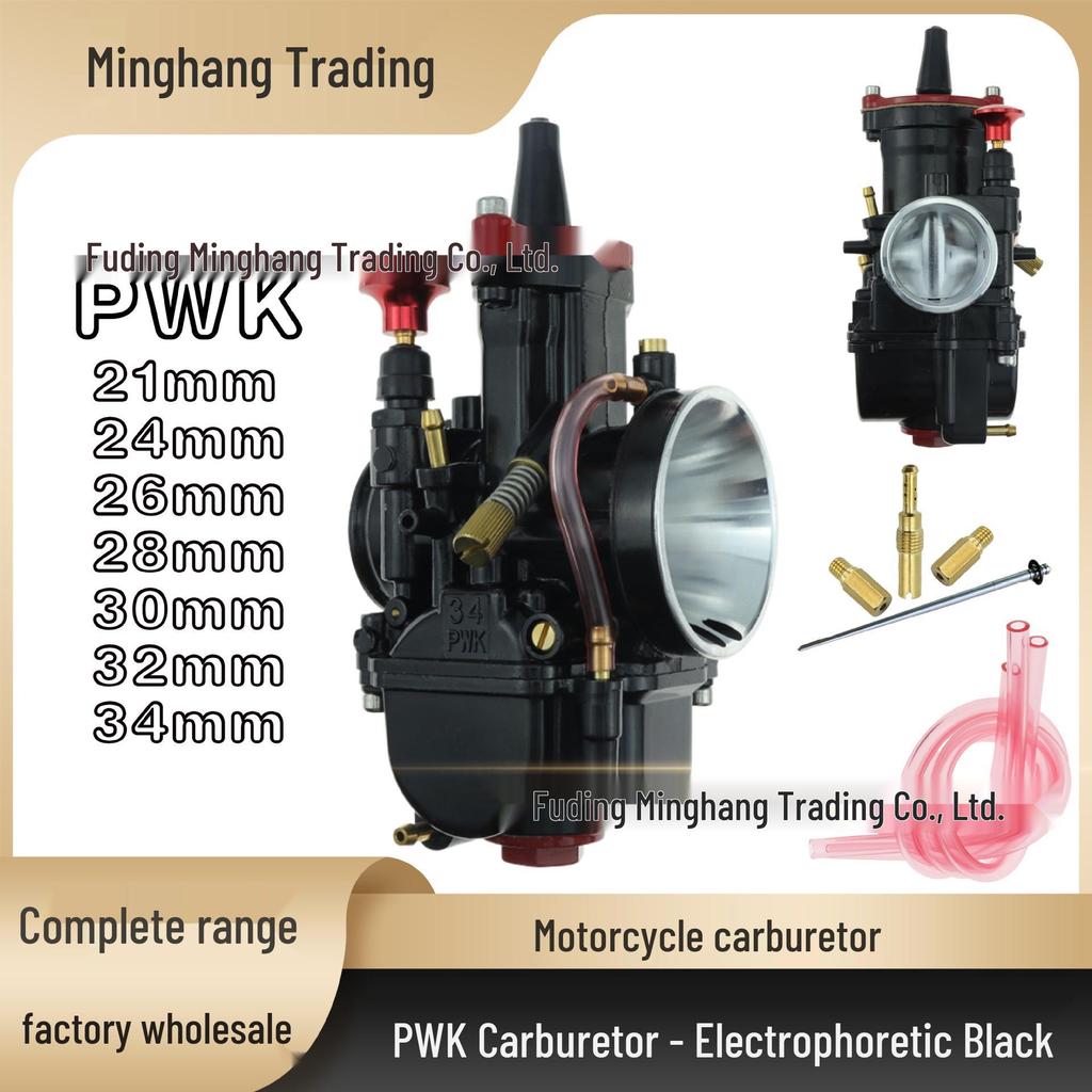 PWK 21-34mm Black Red Off-road Motorcycle ATV Racing Carburetor