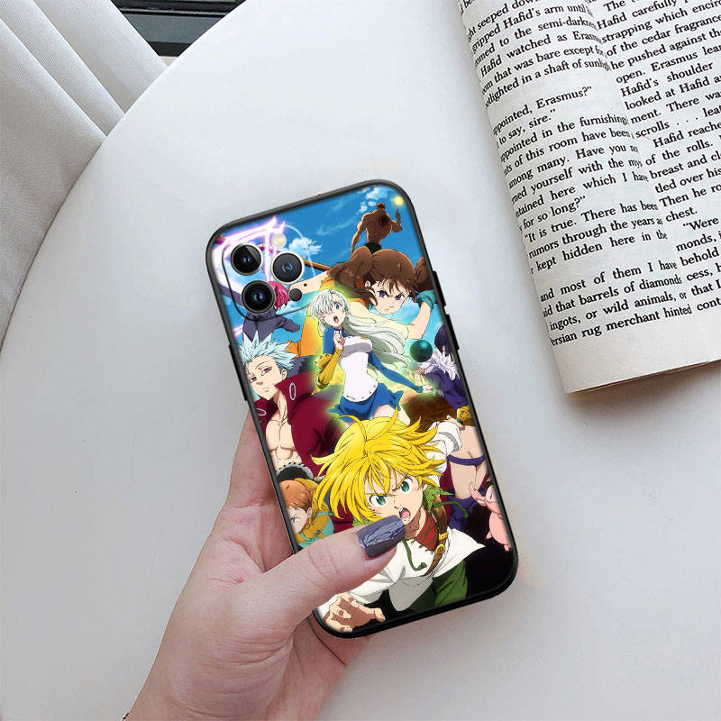 IR24 Sedm smrtelných hříchů Kryt na telefon pro Samsung S20 S21 S22 S23 S24 FE Ultra Plus Lite S21S A55 A07 A17 F06 F16 M06 M16 M56 A36